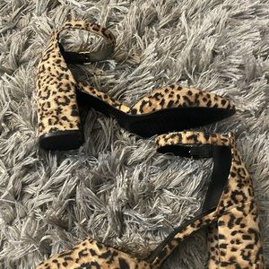 Charlotte Russe Cheetah Heels